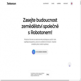 Скриншот главной страницы сайта roboton.com