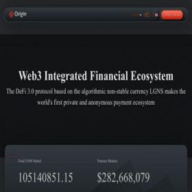 Скриншот главной страницы сайта rocket.origindefi.io