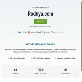 Скриншот главной страницы сайта rodnya.com