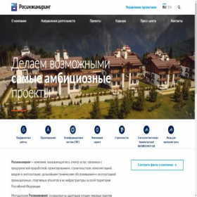 Скриншот главной страницы сайта roing.ru