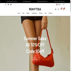 Скриншот главной страницы сайта romytisa.com