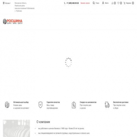 Скриншот главной страницы сайта rostyre.com