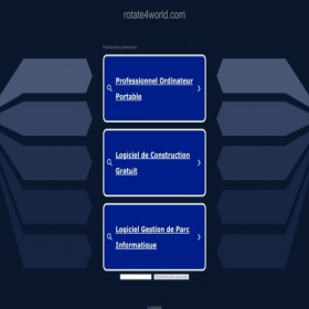 Скриншот главной страницы сайта rotate4world.com