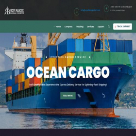 Скриншот главной страницы сайта royalboxglobal.com