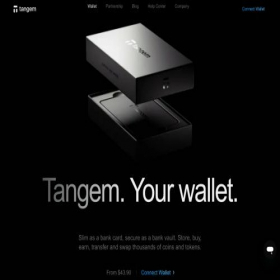 Скриншот главной страницы сайта rpc-tangem.com