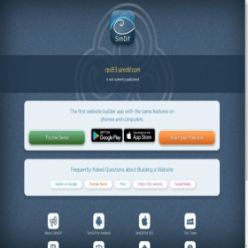 Скриншот главной страницы сайта rps93.simdif.com