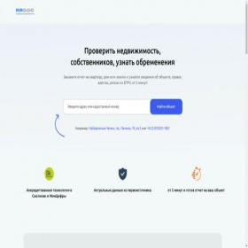 Скриншот главной страницы сайта rr-doc.ru
