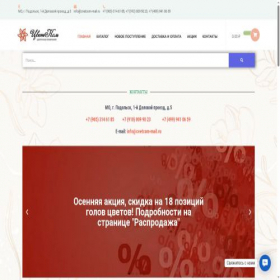 Скриншот главной страницы сайта rrcom.ru