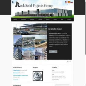 Скриншот главной страницы сайта rspgcorp.com