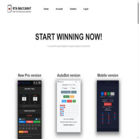 Скриншот главной страницы сайта rtabaccarat.com