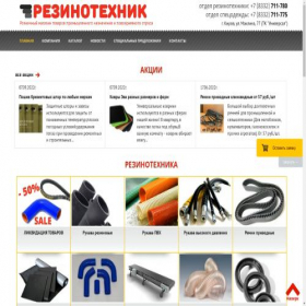 Скриншот главной страницы сайта rti43.ru