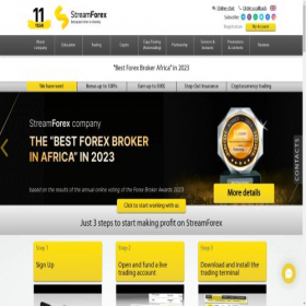 Скриншот главной страницы сайта ru-ru.streamforex.biz