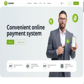 Скриншот главной страницы сайта ru.capitalist.net