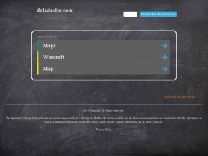 Скриншот главной страницы сайта ru.dotadoctor.com