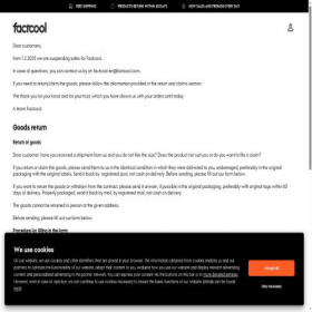 Скриншот главной страницы сайта ru.factcool.com