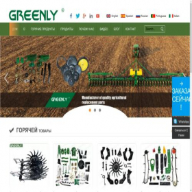 Скриншот главной страницы сайта ru.greenly-agparts.com