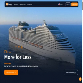 Скриншот главной страницы сайта ru.incruises.com