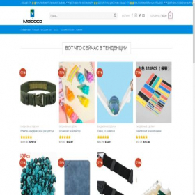 Скриншот главной страницы сайта ru.molooco.com