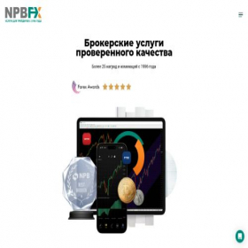 Скриншот главной страницы сайта ru.npb-markets.online