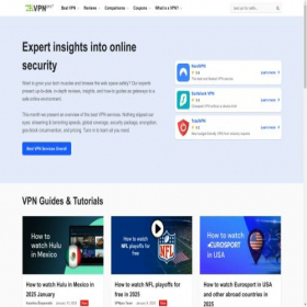 Скриншот главной страницы сайта ru.vpnpro.com
