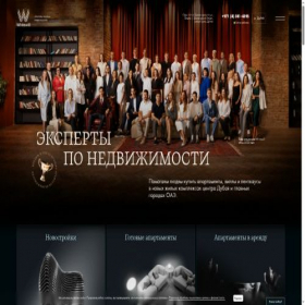 Скриншот главной страницы сайта ru.whitewill.ae