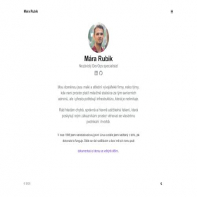 Скриншот главной страницы сайта rubi.pro