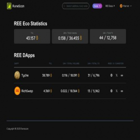 Скриншот главной страницы сайта runescan.net