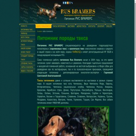 Скриншот главной страницы сайта rus-bramers.ru
