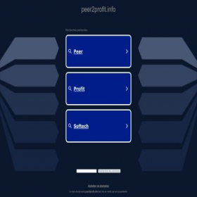 Скриншот главной страницы сайта rus.peer2profit.info