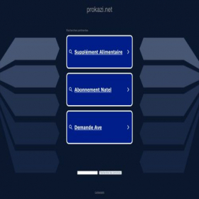 Скриншот главной страницы сайта rus.prokazi.net