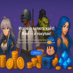 Скриншот главной страницы сайта rusgamepay.online