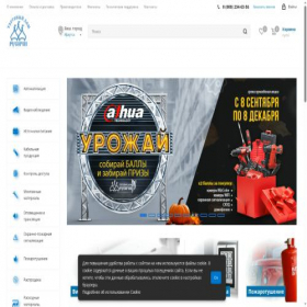 Скриншот главной страницы сайта rusichi.com