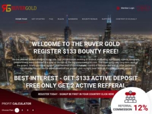 Скриншот главной страницы сайта ruvergold.com