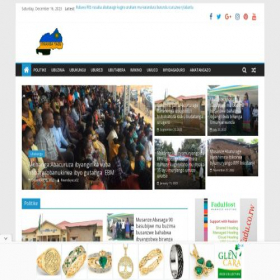 Скриншот главной страницы сайта rwandayacu.com