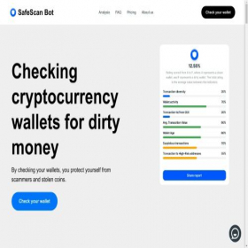 Скриншот главной страницы сайта safe-scan.com