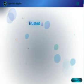 Скриншот главной страницы сайта safefoliowallet.com