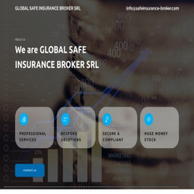 Скриншот главной страницы сайта safeinsurance-broker.com