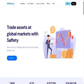 Скриншот главной страницы сайта saffetypro.com