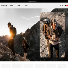 Скриншот главной страницы сайта salomonayakkabioutlet.com