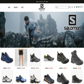 Скриншот главной страницы сайта salomonirelandoutlet.com