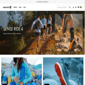 Скриншот главной страницы сайта salomonoutlet.ro