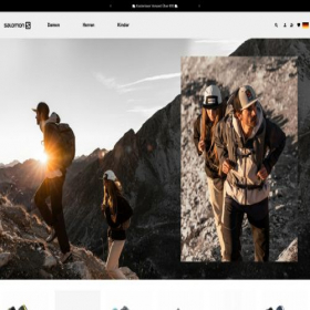 Скриншот главной страницы сайта salomonoutletgermany.de