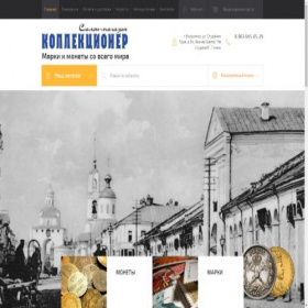 Скриншот главной страницы сайта salon-collection.ru