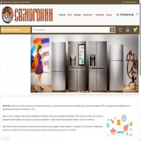 Скриншот главной страницы сайта samogonin.ru
