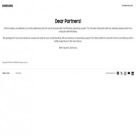 Скриншот главной страницы сайта samsung-partners.com