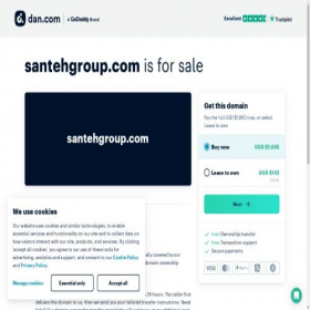 Скриншот главной страницы сайта santehgroup.com
