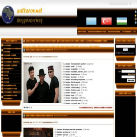 Скриншот главной страницы сайта sattarov.net