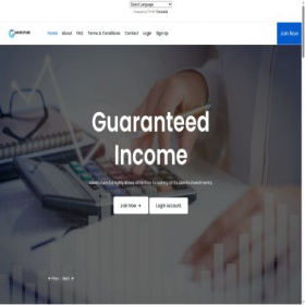 Скриншот главной страницы сайта savefuture.ltd