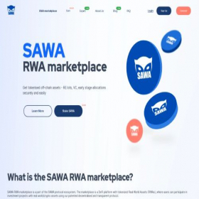 Скриншот главной страницы сайта sawastarter.com
