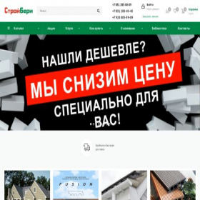 Скриншот главной страницы сайта sb52.ru